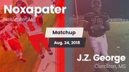 Matchup: Noxapater vs. J.Z. George  2018