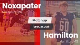 Matchup: Noxapater vs. Hamilton  2018