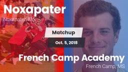 Matchup: Noxapater vs. French Camp Academy  2018