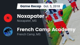 Recap: Noxapater  vs. French Camp Academy  2018