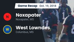 Recap: Noxapater  vs. West Lowndes  2018