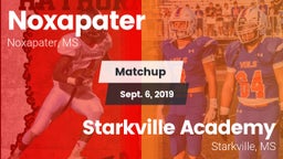 Matchup: Noxapater vs. Starkville Academy  2019