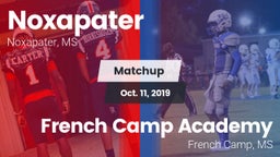 Matchup: Noxapater vs. French Camp Academy  2019