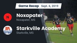 Recap: Noxapater  vs. Starkville Academy  2019