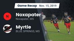 Recap: Noxapater  vs. Myrtle  2019