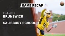 Recap: Brunswick  vs. Salisbury School  2015
