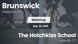 Matchup: Brunswick vs. The Hotchkiss School 2016