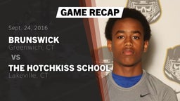 Recap: Brunswick  vs. The Hotchkiss School 2016