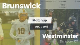 Matchup: Brunswick vs. Westminster  2016