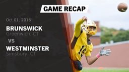 Recap: Brunswick  vs. Westminster  2016