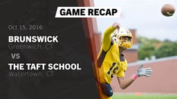 Recap: Brunswick  vs. The Taft School 2016
