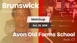 Matchup: Brunswick vs. Avon Old Farms School 2016