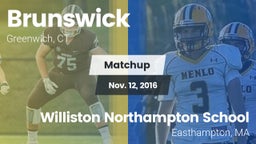 Matchup: Brunswick vs. Williston Northampton School 2016