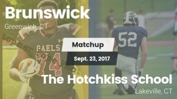Matchup: Brunswick vs. The Hotchkiss School 2017