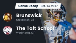 Recap: Brunswick  vs. The Taft School 2017
