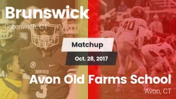 Matchup: Brunswick vs. Avon Old Farms School 2017