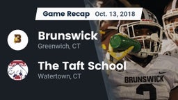 Recap: Brunswick  vs. The Taft School 2018