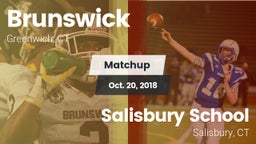 Matchup: Brunswick vs. Salisbury School  2018