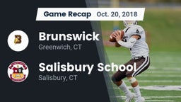 Recap: Brunswick  vs. Salisbury School  2018