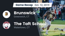 Recap: Brunswick  vs. The Taft School 2019