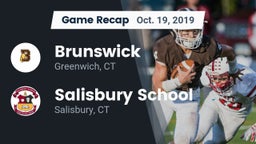 Recap: Brunswick  vs. Salisbury School  2019