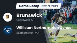 Recap: Brunswick  vs. Williston Northampton School 2019