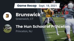 Recap: Brunswick  vs. The Hun School of Princeton 2021