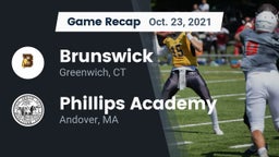 Recap: Brunswick  vs. Phillips Academy 2021
