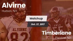 Matchup: Alvirne vs. Timberlane  2017