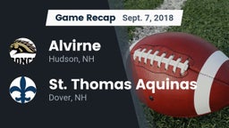 Recap: Alvirne  vs. St. Thomas Aquinas  2018