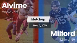 Matchup: Alvirne vs. Milford  2019