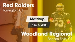 Matchup: Torrington vs. Woodland Regional 2016