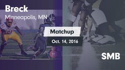 Matchup: Breck vs. SMB 2016