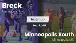 Matchup: Breck vs. Minneapolis South  2017