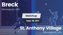 Matchup: Breck vs. St. Anthony Village  2017