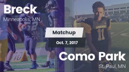 Matchup: Breck vs. Como Park  2017