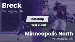 Matchup: Breck vs. Minneapolis North  2018