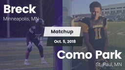 Matchup: Breck vs. Como Park  2018