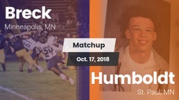 Matchup: Breck vs. Humboldt  2018