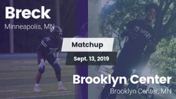 Matchup: Breck vs. Brooklyn Center  2019