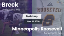Matchup: Breck vs. Minneapolis Roosevelt  2020