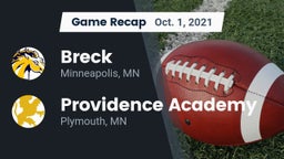 Recap: Breck  vs. Providence Academy 2021