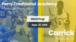 Matchup: Perry Traditional Ac vs. Carrick  2018