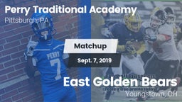 Matchup: Perry Traditional Ac vs. East  Golden Bears 2019