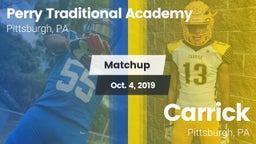 Matchup: Perry Traditional Ac vs. Carrick  2019