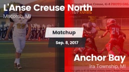 Matchup: L'Anse Creuse North vs. Anchor Bay  2017