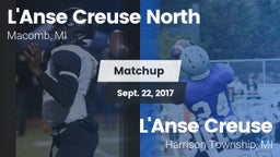 Matchup: L'Anse Creuse North vs. L'Anse Creuse  2017
