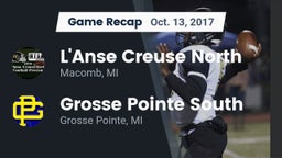 Recap: L'Anse Creuse North  vs. Grosse Pointe South  2017