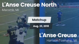 Matchup: L'Anse Creuse North vs. L'Anse Creuse  2018