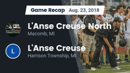 Recap: L'Anse Creuse North  vs. L'Anse Creuse  2018